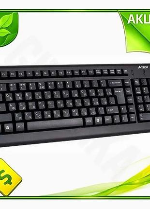 Ve клавіатура a4tech usb мембранна new version низькопрофільна для комп'ютера з великим enter тихий хі n6w_ver