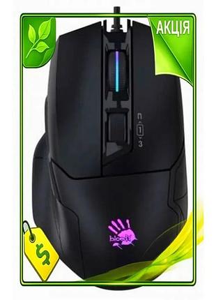 Ve мышь bloody w70 max new version usb оптическая 10000 dpi игровая эргономичная с rgb подсветкой 11 к n6w_ver