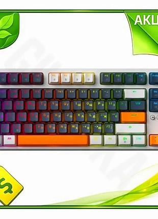 Ve клавиатура механическая gamepro usb new version rgb подсветка для игр с регулятором громкости без ц n6w_ver