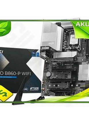 Ve материнская плата msi lga1851 new version для intel b860 4xddr5 1xpci-e 5.0x16 3xm.2 для геймеров и n6w_ver