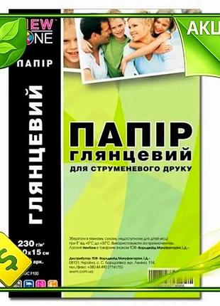 Ve фотобумага newtone глянцевая a6 new version 230 г/м2 100 л для фотографий и печати изображений n6w_ver