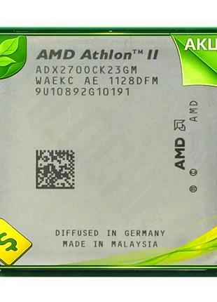 Ve процесор amd athlon ii new version x2 270 2 ядра 3,4 ггц для пк комп'ютерний процесор 65 вт для іго n6w_ver