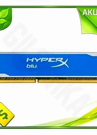 Ve пам'ять ddr3 2гб 1600мгц new version kingston hyperx синя модуль для пк оперативна пам'ять з радіат n6w_ver