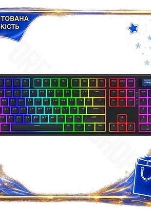 Dm бездротова механічна клавіатура специфікація 2.2 hator skyfall 100 pro black з rgb підсвічуванням д spe|lz