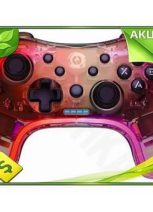 Ve геймпад canyon беспроводной красный new version с rgb подсветкой для пк ps4 ps3 android xbox 360 иг n6w_ver