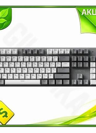 Ve клавиатура gamepro механическая usb new version grey с led подсветкой для геймеров 104 кнопки игров n6w_ver