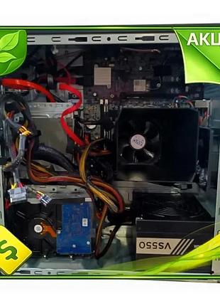 Ve системний блок atx black new version ryzen 5 2400g 8гб ddr4 1тб hdd 120гб ssd для ігор та роботи ко n6w_ver