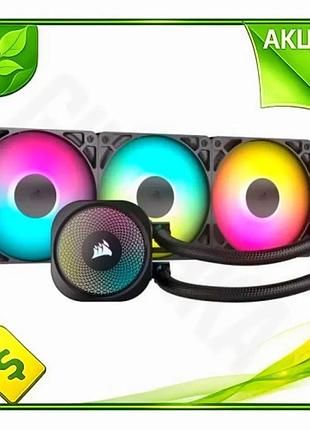 Ve система рідинного охолодження corsair new version nautilus 360 rs argb чорна для пк геймерська охол n6w_ver