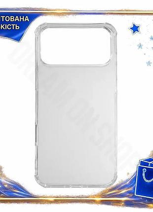 Dm бампер clear для спецификация 2.2 apple iphone 17 pro max tpu защитный чехол прозрачный антиударный spe|lz