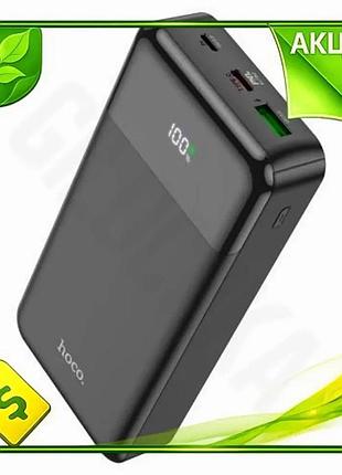Ve мобильная батарея 10000 mah new version hoco черная power bank с led дисплеем для смартфонов и план n6w_ver