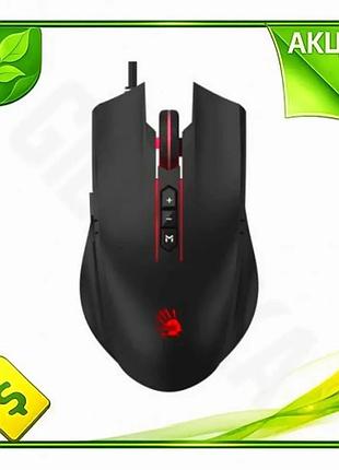 Ve мышь bloody usb оптическая new version rgb 6000 cpi 8 кнопок для геймеров проводная черная 1,8 м ко n6w_ver