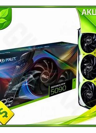 Ve відеокарта geforce rtx 5090 new version palit gamerock oc 32gb gddr7 512-біт для ігор 8k потужна гр n6w_ver