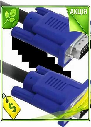 Ve кабель vga(m) - vga(m) new version 1.8 м черный defender видеокабель для подключения монитора диспл n6w_ver