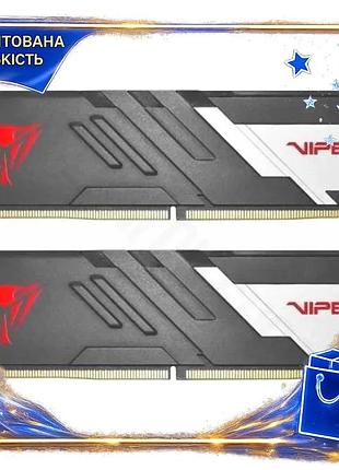Dm память ddr5 16гб спецификация 2.2 x 2 patriot venom 6200мгц для настольного пк с радиатором энергос spe|lz