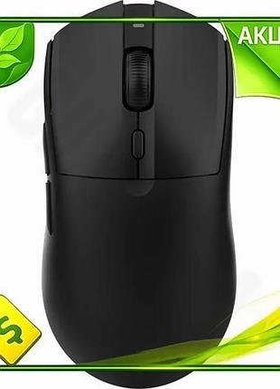 Ve беспроводная мышь ajazz black new version геймерская оптическая с rgb подсветкой до 12000 dpi с маг n6w_ver