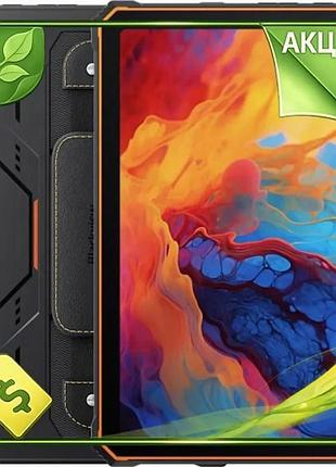 Ve планшет blackview 10.36" active new version 8 pro черный оранжевый для работы и развлечений 22000 м n6w_ver