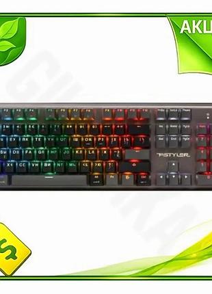Ve клавіатура a4tech fstyler usb new version механічна rgb для геймерів 10 режимів підсвічування ігров n6w_ver