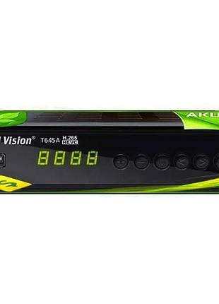 Ve tv-тюнер зовнішній world vision new version автономний h.265 dvb-t2 iptv fm для телевізора медіапле n6w_ver