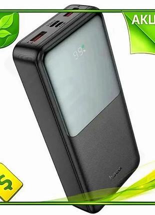 Ve универсальная мобильная батарея 20000 new version mah hoco черная power bank для смартфона и планше n6w_ver