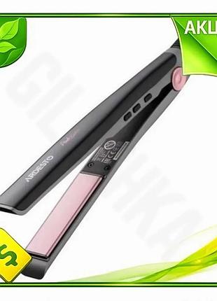 Ve выпрямитель для волос ardesto new version pink touch 32 вт керамический 110-200 °c электронное упра n6w_ver