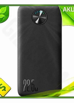 Ve универсальная мобильная батарея 20000 new version mah joyroom с quick charge 3.0 черная портативная n6w_ver