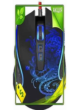 Ve миша defender venom usb new version оптична 7200 dpi для комп'ютера з 7 кнопками підсвічування макр n6w_ver