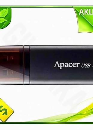 Ve флеш накопитель usb 32гб new version apacer черный портативный накопитель для данных внешний диск u n6w_ver
