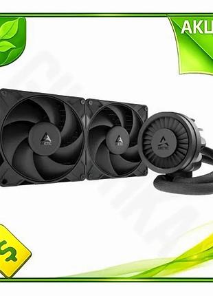 Ve система рідинного охолодження arctic new version liquid freezer 280 black 2 вентилятори 140 мм для n6w_ver