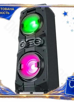 Dm портативная колонка real-el спецификация 2.2 2.0 беспроводная черная с bluetooth usb aux fm rgb под spe|lz