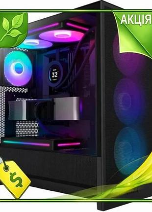 Ve корпус nzxt h5 flow new version black black midi tower для e-atx atx micro atx mini itx компьютерны n6w_ver