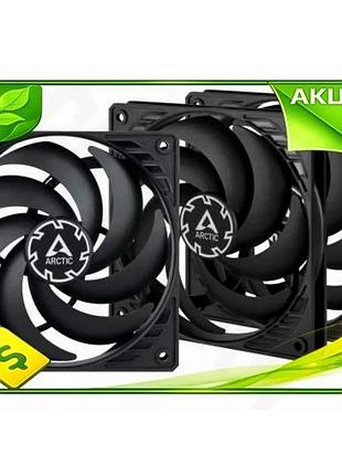 Ve вентилятор 120 мм arctic new version black 3 шт для корпуса активное охлаждение гидравлический подш n6w_ver
