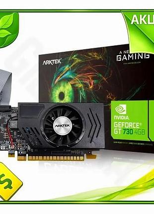 Ve відеокарта geforce gt730 arktek new version 4гб gddr5 128-біт для офісу та ігор низькопрофільна гра n6w_ver