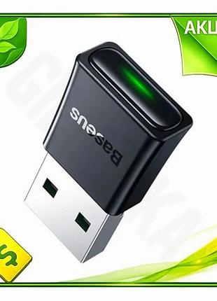 Ve адаптер usb bluetooth baseus new version v5.3 чорний бездротовий адаптер для пк і ноутбука bluetoot n6w_ver