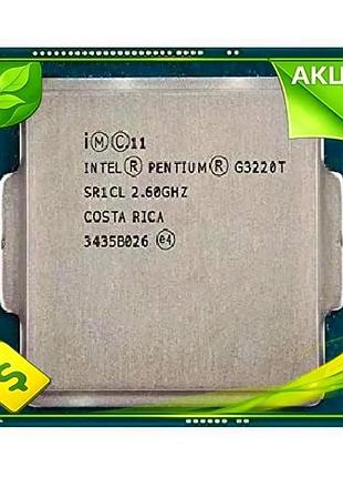 Ve процесор intel pentium g3220t new version lga1150 2 ядра 2x2.6 ггц для пк комп'ютера ігор hd graphi n6w_ver