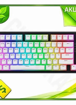 Ve бездротова механічна клавіатура hator new version геймерська rgb bluetooth 5.3 комп'ютерна клавіату n6w_ver