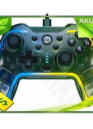 Ve геймпад canyon brighter проводной new version контроллер для пк ps3 android nintendo switch 22 кноп n6w_ver