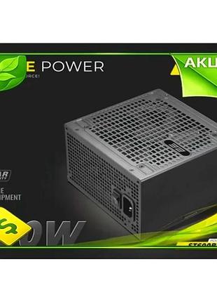 Ve блок питания 600 вт new version 2e stable power 80 plus bronze для пк с активной pfc и защитой uvp n6w_ver