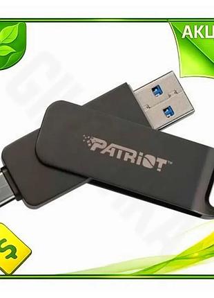 Ve флеш накопитель usb 64гб new version patriot rage r550 черный поворотный накопитель для хранения да n6w_ver