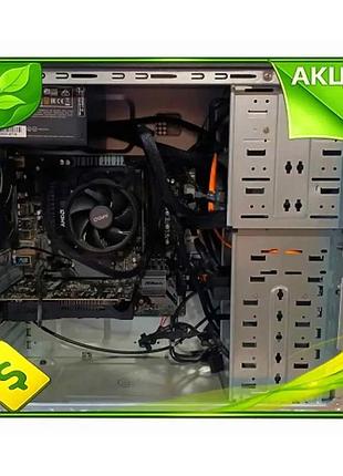 Ve системный блок atx black new version ryzen 5 2600 6 ядер 8 гб ddr4 250 гб ssd geforce gtx 1050ti дл n6w_ver
