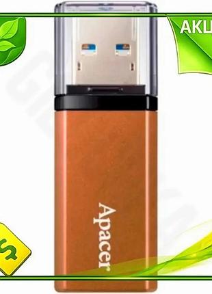 Ve флеш накопитель usb 256гб new version apacer металлический оранжевый для хранения данных накопитель n6w_ver