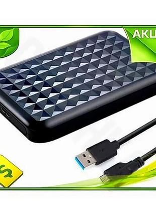 Ve карман внешний dynamode 2.5" new version usb 3.0 черный для hdd ssd накопитель внешний жесткий диск n6w_ver