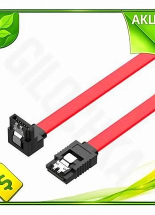 Ve кабель sata vention 50 new version см красный угловой разъем с защелками для жесткого диска hdd n6w_ver