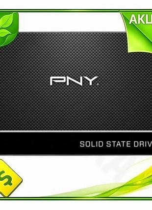 Ve твердотільний накопичувач ssd 500гб new version pny швидкий диск для пк та ноутбука sata 3 2.5 дюйм n6w_ver