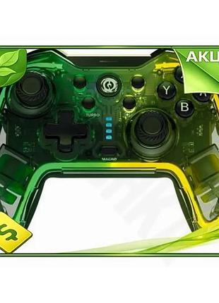 Ve геймпад canyon бездротовий bluetooth new version для пк ps3 android nintendo switch з rgb підсвічув n6w_ver