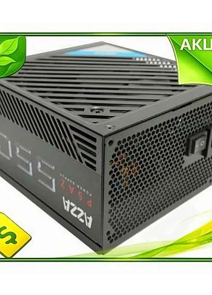 Ve блок питания azza 550 new version вт черный 80 plus bronze для пк с защитой от перегрузки и коротко n6w_ver