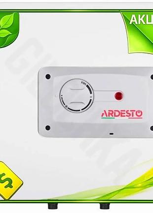 Ve водонагреватель ardesto 15л 1200вт new version вертикальный мокрый тэн для кухни механическое управ n6w_ver