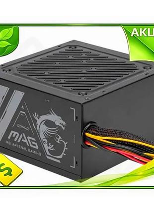 Ve блок питания 500 вт new version msi black для пк с активной pfc защитой ocp/opp/scp/uvp питания для n6w_ver
