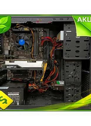 Ve системний блок atx black new version intel core i5 6500 8гб ddr4 120гб ssd 500гб hdd для ігор комп' n6w_ver