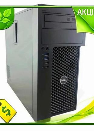 Ve системный блок dell precision new version tower 3620 xeon e3-1240v5 8гб ddr4 240гб hdd для работы и n6w_ver