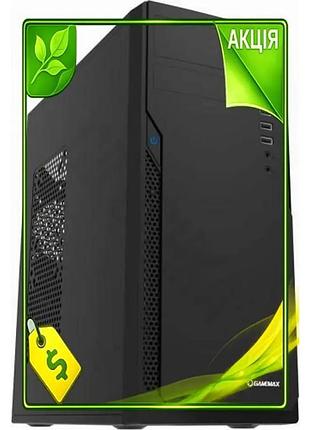 Ve корпус gamemax midi tower new version black 400 вт геймерский корпус для пк atx micro atx mini itx n6w_ver